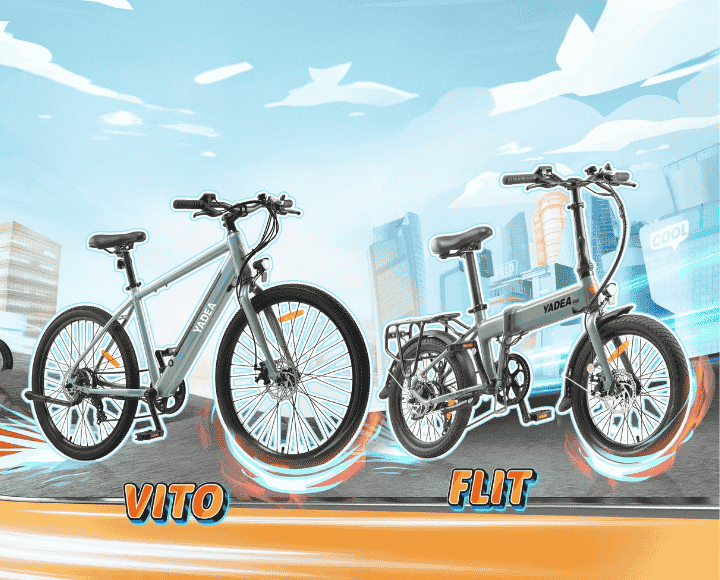 So sánh Xe đạp trợ lực điện Yadea Vito và Yadea Flit