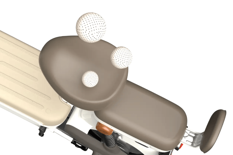 xe đạp điện yadea ifun yên xe siêu êm ái