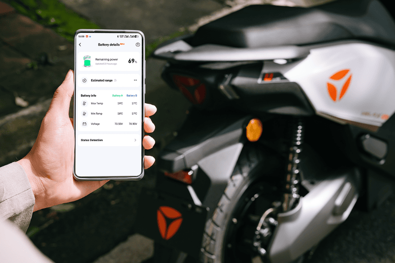xe máy điện yadea velax u 2026 hệ thống quản lý pin BMS